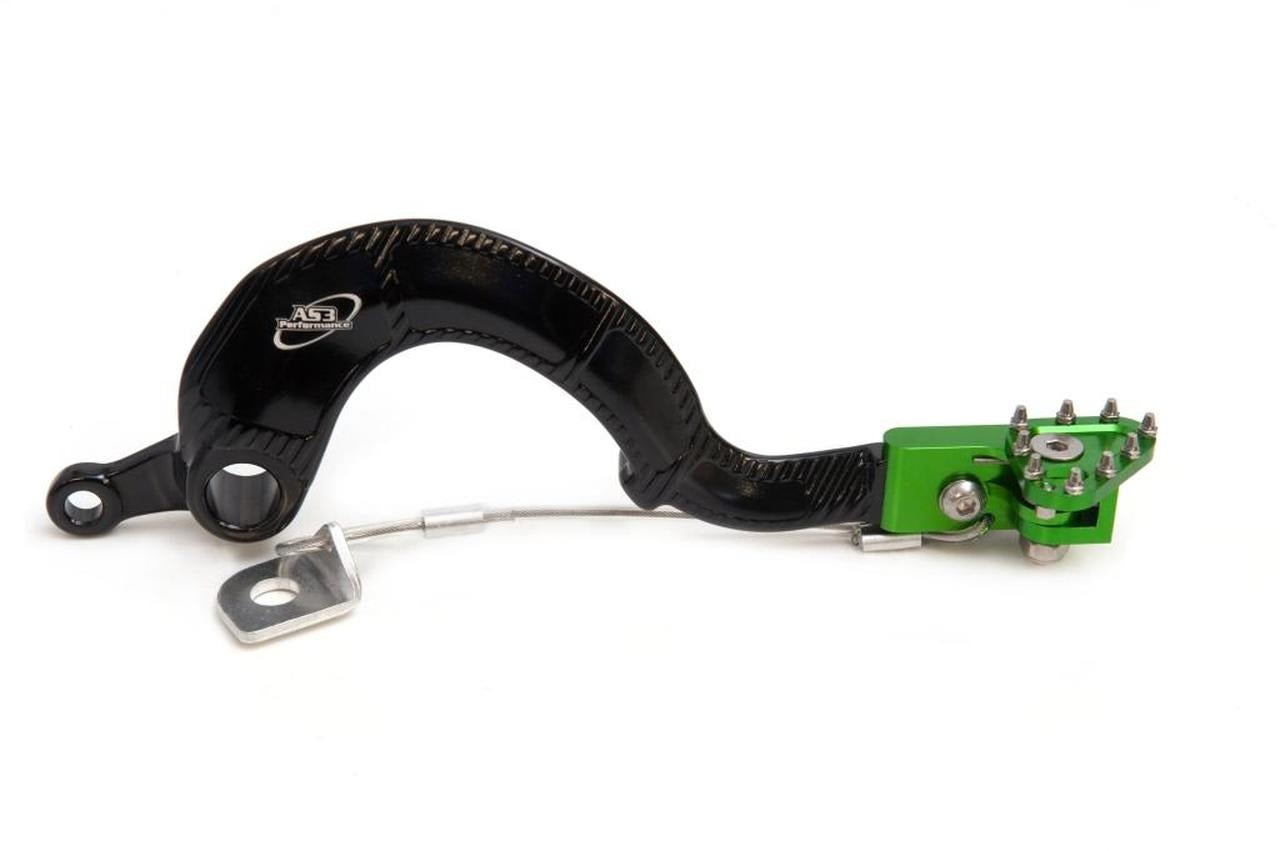 2003 - 2008 Kawasaki KX 125 AS3 High - Performance Forged Rear Brake Lever Pedal for Motorcycles