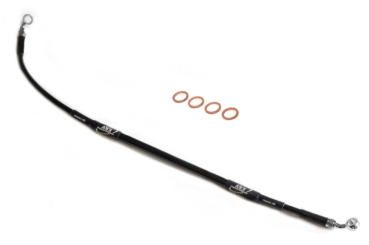 2012 - 2024 Sherco SE/SE - F 125/250/300/450/500 R AS3 Venhill Black Braided Rear Brake Line Hose