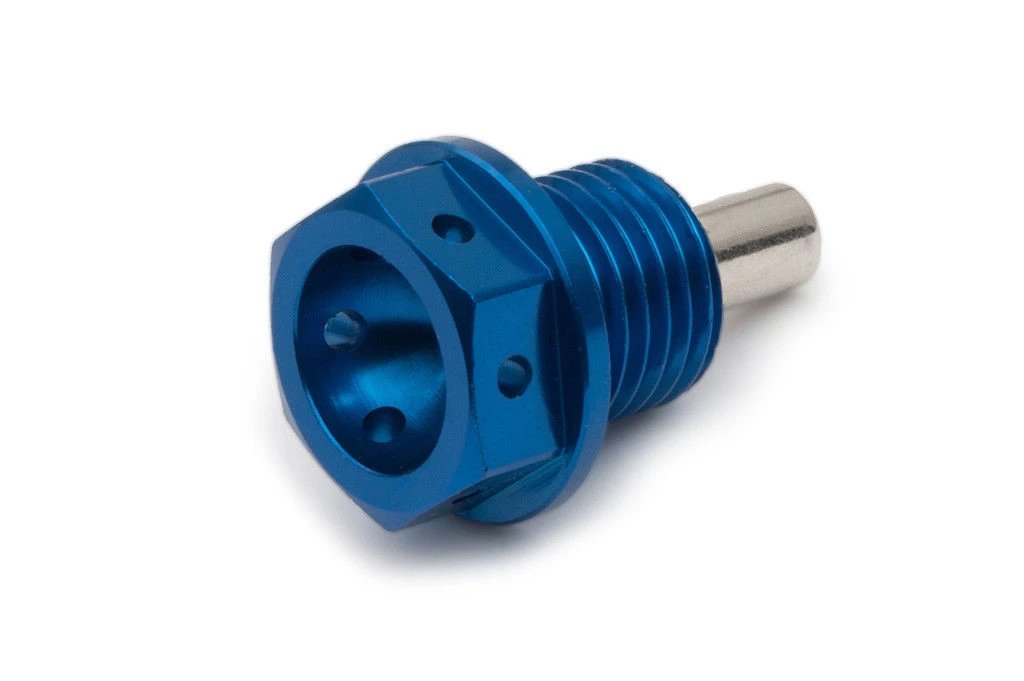 High - Performance Blue AS3 Magnetic Oil Sump Drain Plug Bolt for 1998 - 2013 Honda CB 600 Hornet