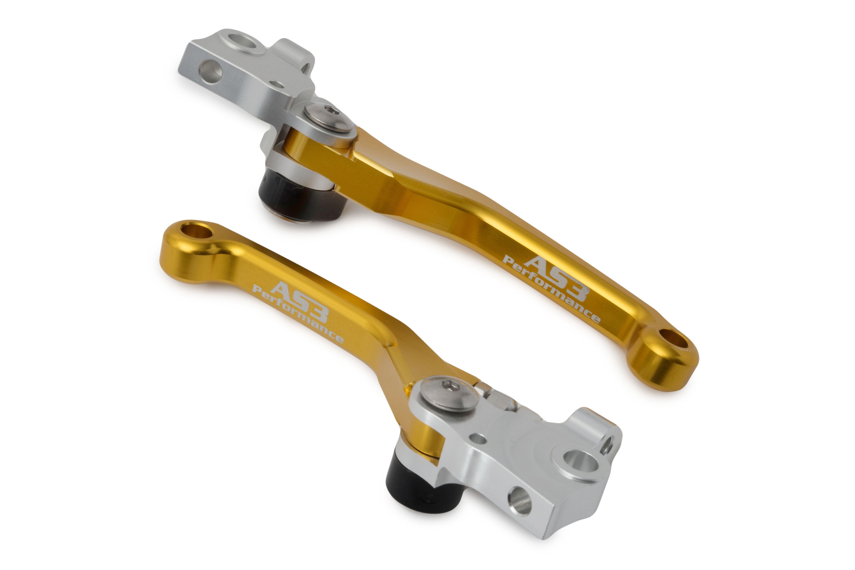 2021 - 2023 SUR - RON STORM BEE Yellow AS3 High - Strength Front & Rear Brake Flexi Levers