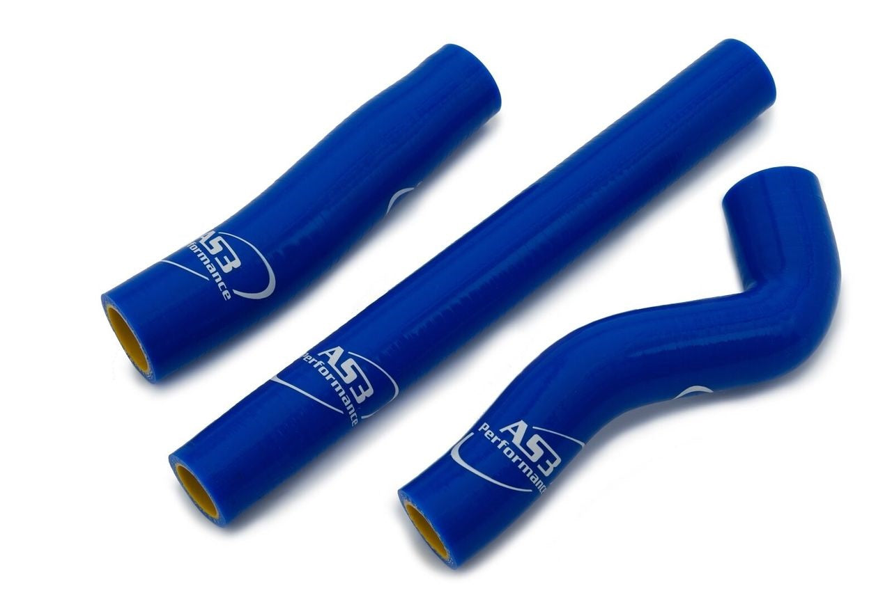 High - Performance Blue AS3 Silicone Radiator Hoses for 2019 - 2022 Husqvarna TC 125 Motorcycles