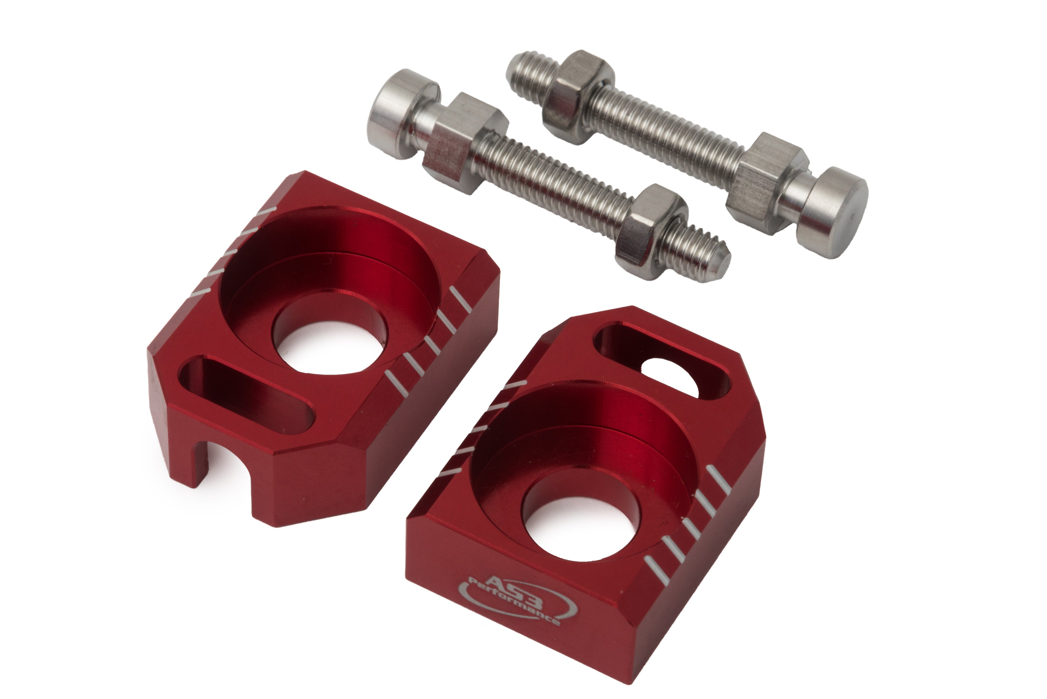 SUR-RON LIGHT BEE 2018-2024 AS3 REAR AXLE BLOCKS RED