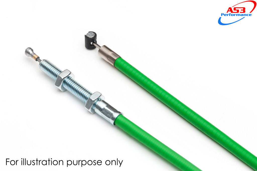1998 - 2002 Kawasaki ZX6R & 1998 - 1999 ZX9R AS3 Venhill Green Featherlight Clutch Cable