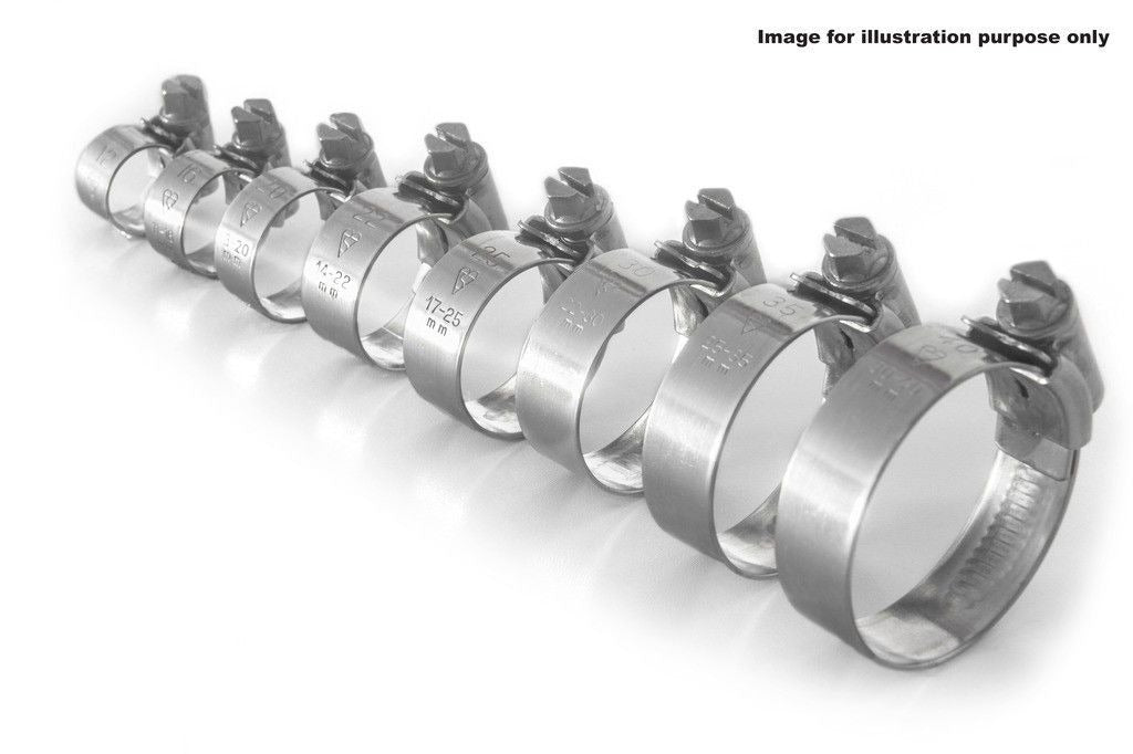 2016 - 2023 HUSQVARNA 701 ENDURO & SUPERMOTO AS3 High - Quality Stainless Steel Radiator Hose Clip Kit