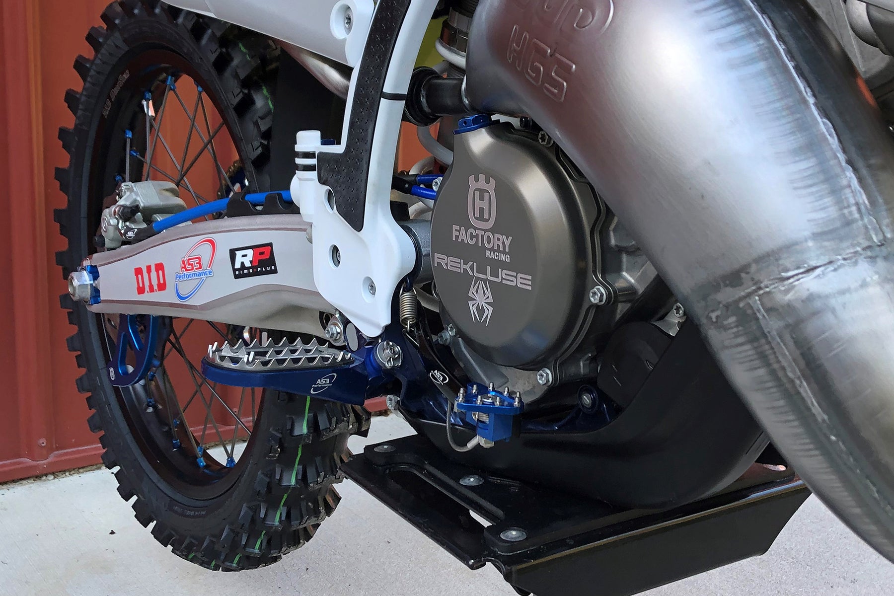 2023 - 2025 Husqvarna TC/TE 125/150 AS3 High - Performance Gear Lever & Rear Brake Pedal