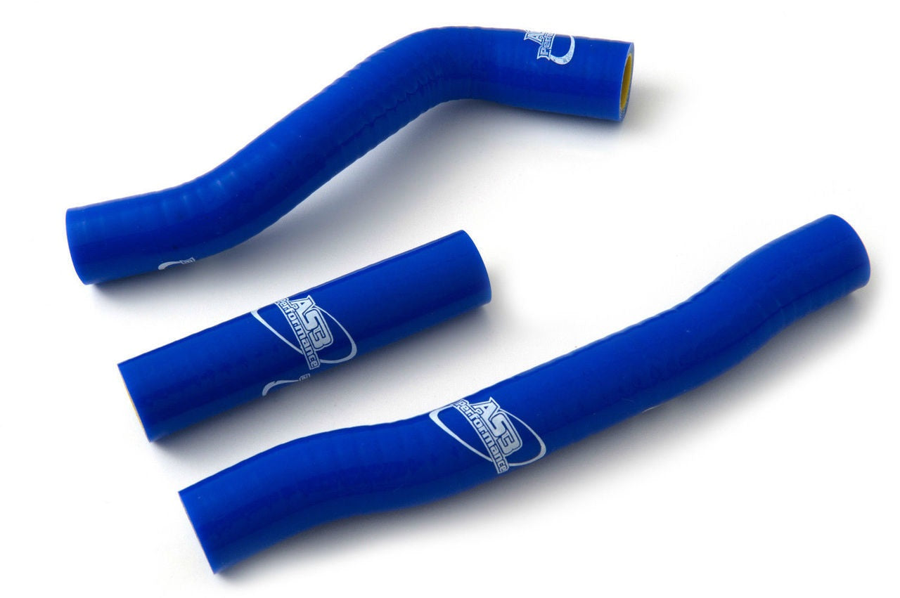 HUSQVARNA FC 250 and FC 350 2016 - 2018 High - Performance AS3 Branded Blue Silicone Radiator Hoses for Off - Road Motorcycles