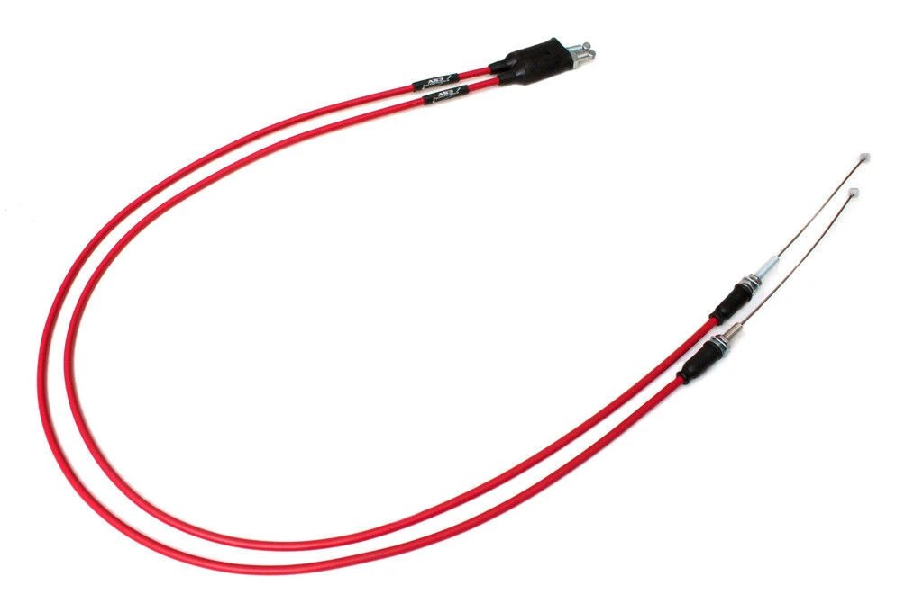 2014 - 2023 Honda XR 650 L AS3 Venhill Red Featherlight Throttle Cables