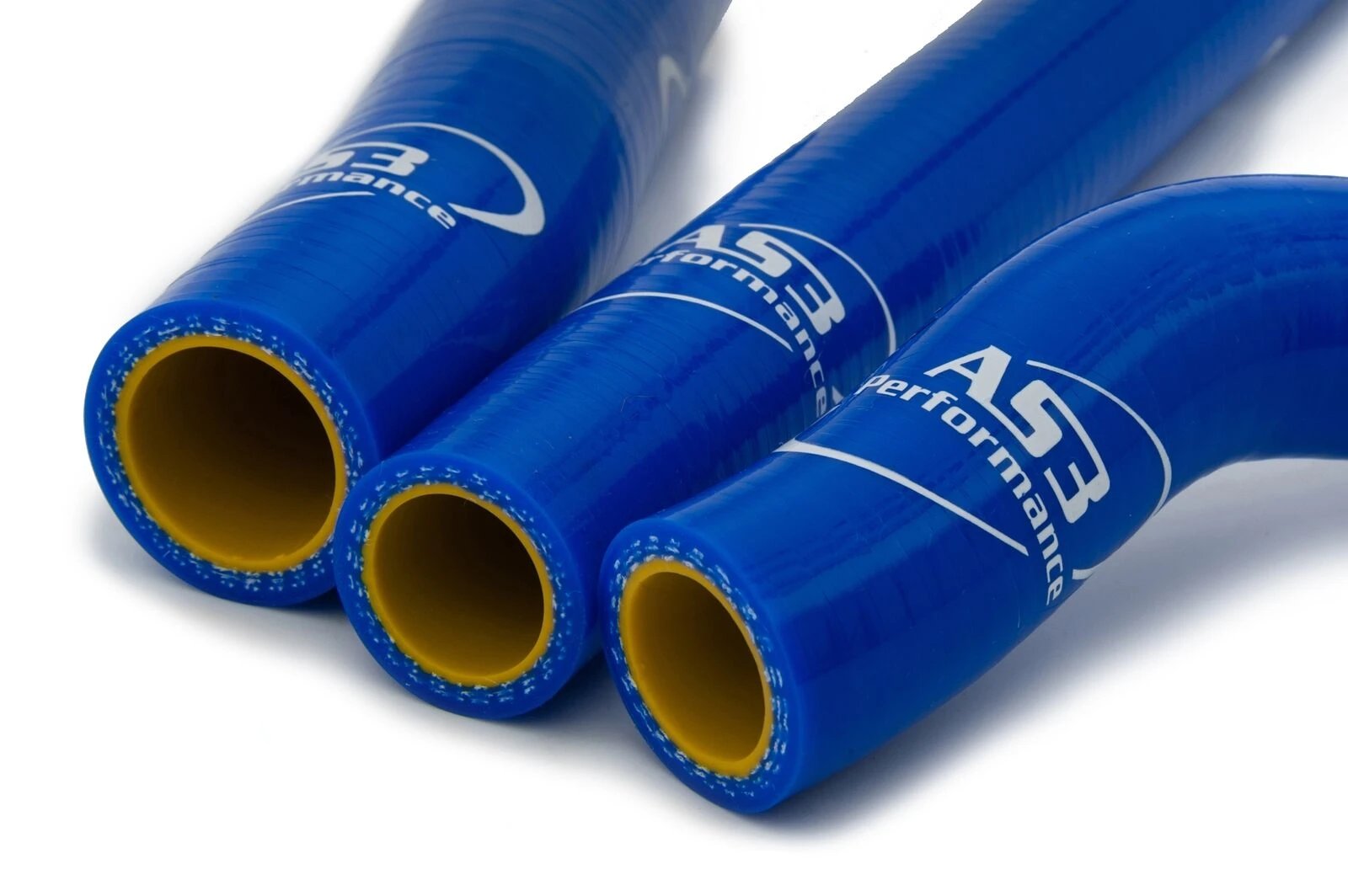 High - Performance Blue AS3 Silicone Radiator Hoses for 2019 - 2022 Husqvarna TC 125 Motorcycles