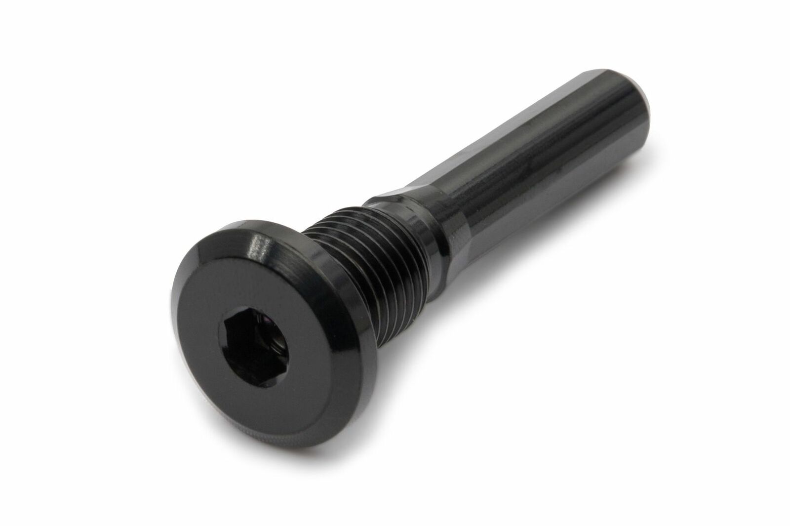 High - Quality AS3 Black Stainless Steel Rear Caliper Bolt Pins for Suzuki GSXR 600 (2011 - 2019), GSXR 750 (2011 - 2019), and GSXR 1000 (2009 - 2020)