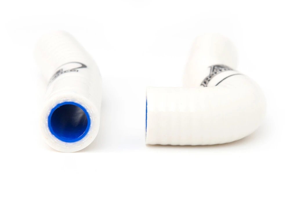 AS3 Performance High - Quality White Silicone Radiator Hoses for 2012 - 2015 Sherco ST 125, 250, 290, 300 Trials Motorcycles