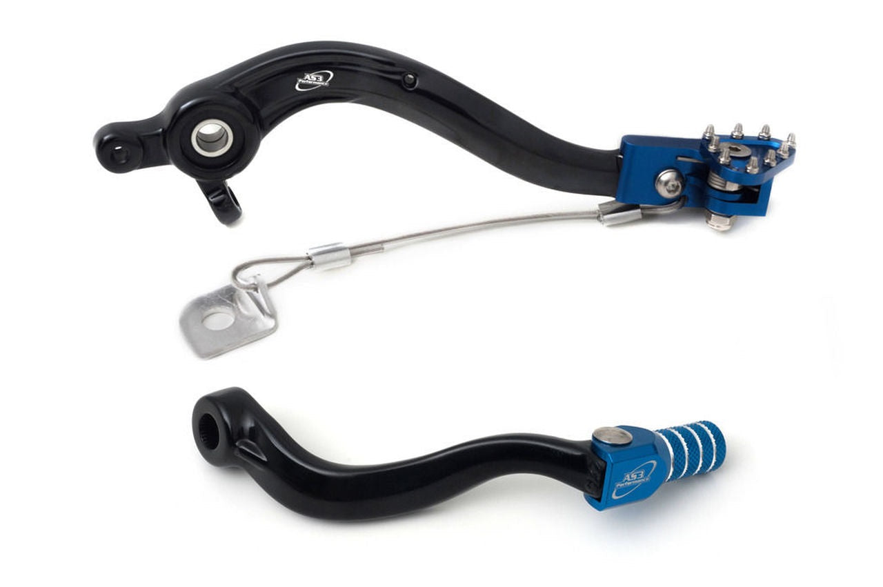 HUSQVARNA FE 450, FE 501, and FE 501 S 2022 - 2023 Motorcycle AS3 Performance Gear Lever and Rear Brake Pedal Combo