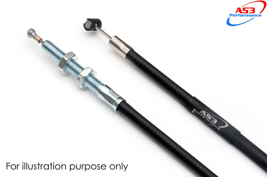 KAWASAKI KLR 650 2006 - 2007 Motorcycle AS3 Venhill Featherlight Black Clutch Cable for Enhanced Clutch Performance