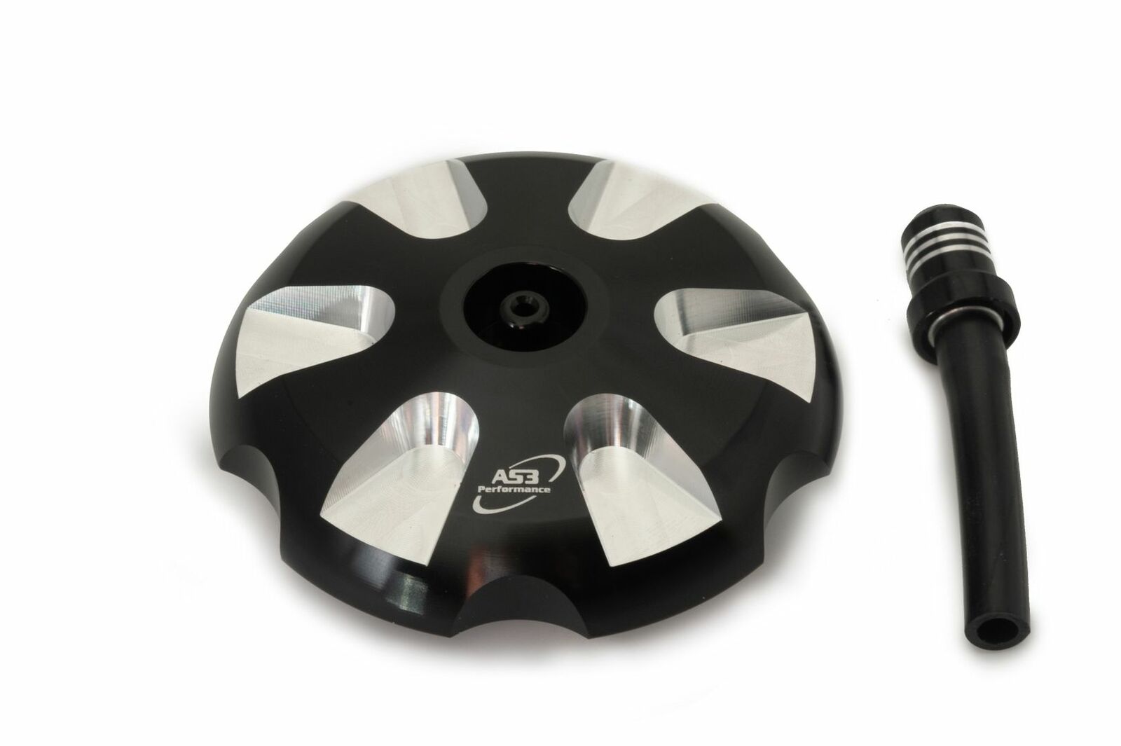AS3 Performance Black Petrol Fuel Gas Cap for SHERCO SE SE - F 125 250 300 450 500 510 R Models from 2008 - 2022