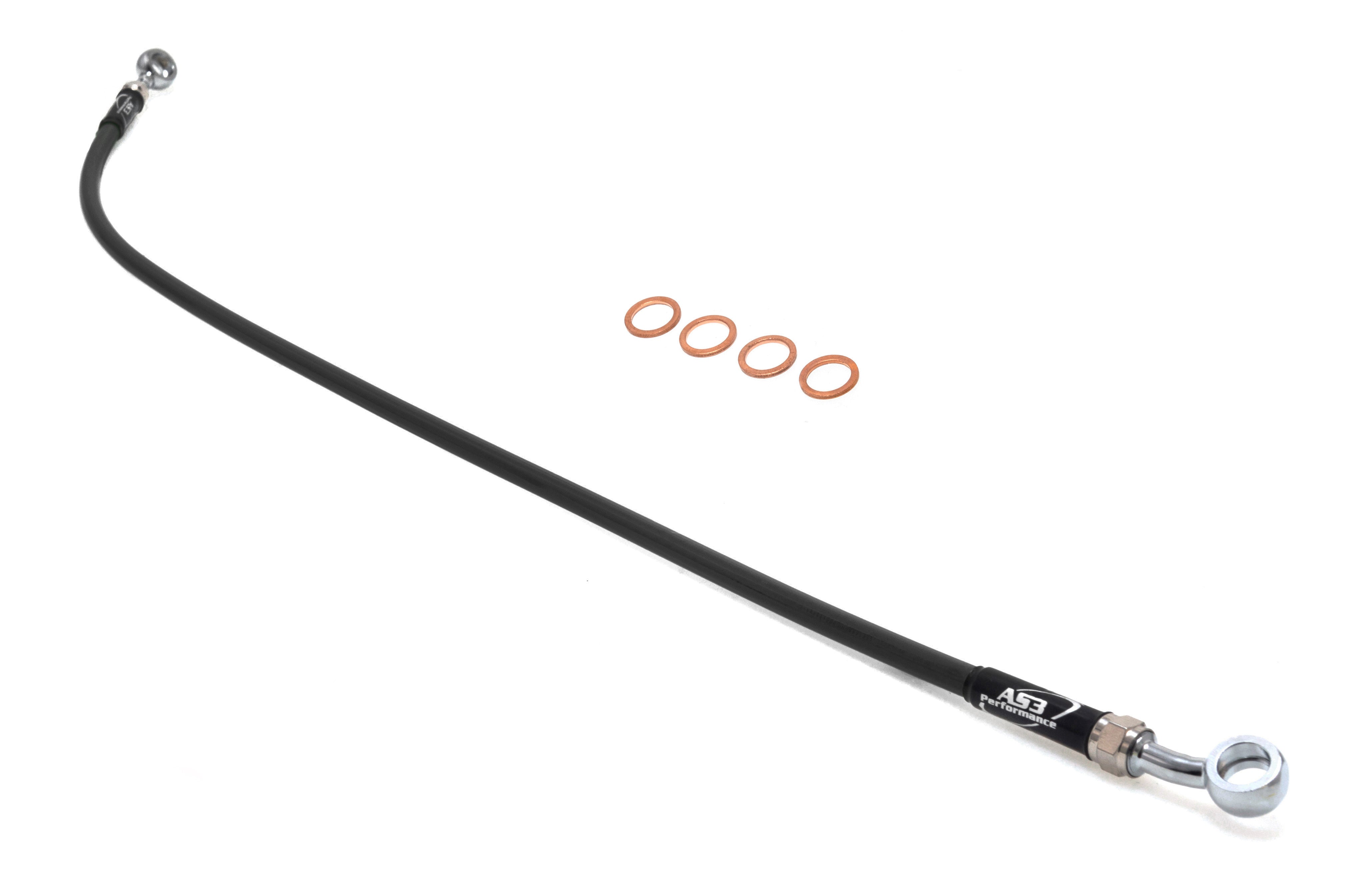 2019 - 2022 Gas Gas TXT Pro/Racing 125/250/280/300 AS3 Venhill Black Rear Brake Line Hose