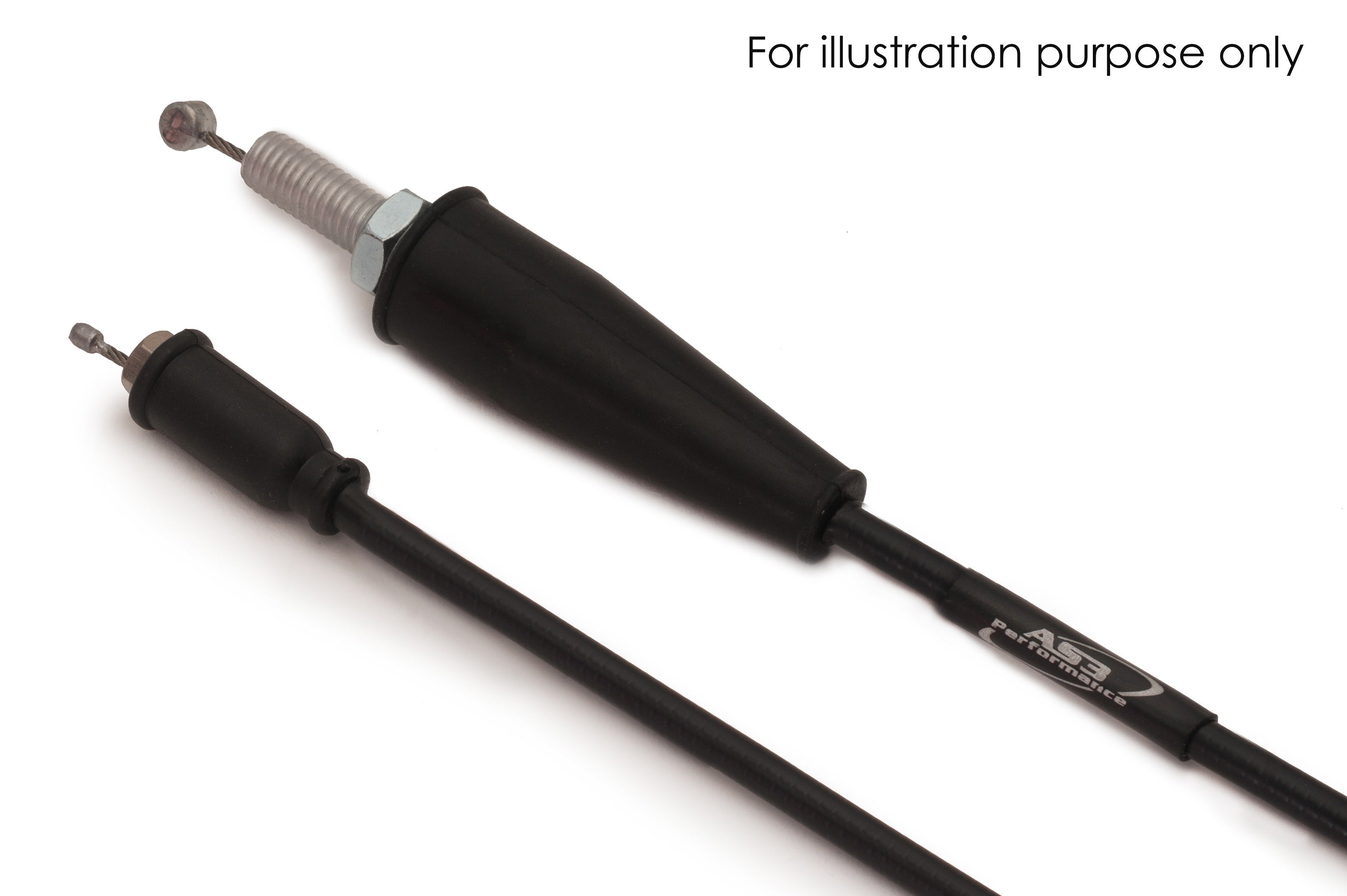 Venhill Featherlight Black Throttle Cable for Sherco SE 250/300/450 Models