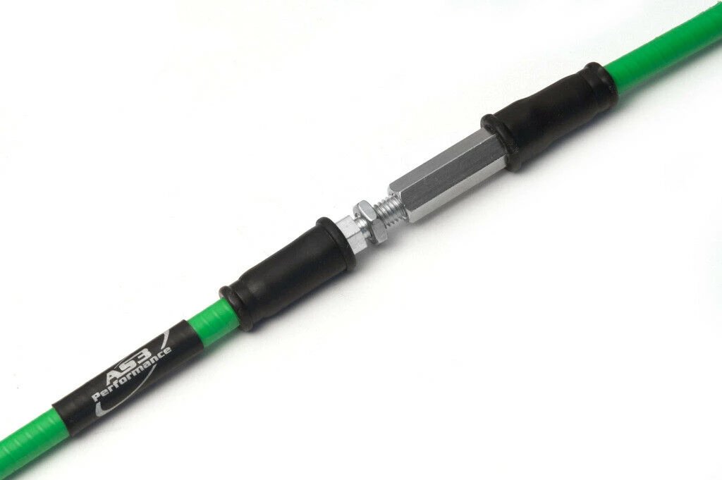 2017 - 2022 Kawasaki KLX 140 G AS3 Venhill Featherlight Performance Clutch Cable in Vibrant Green