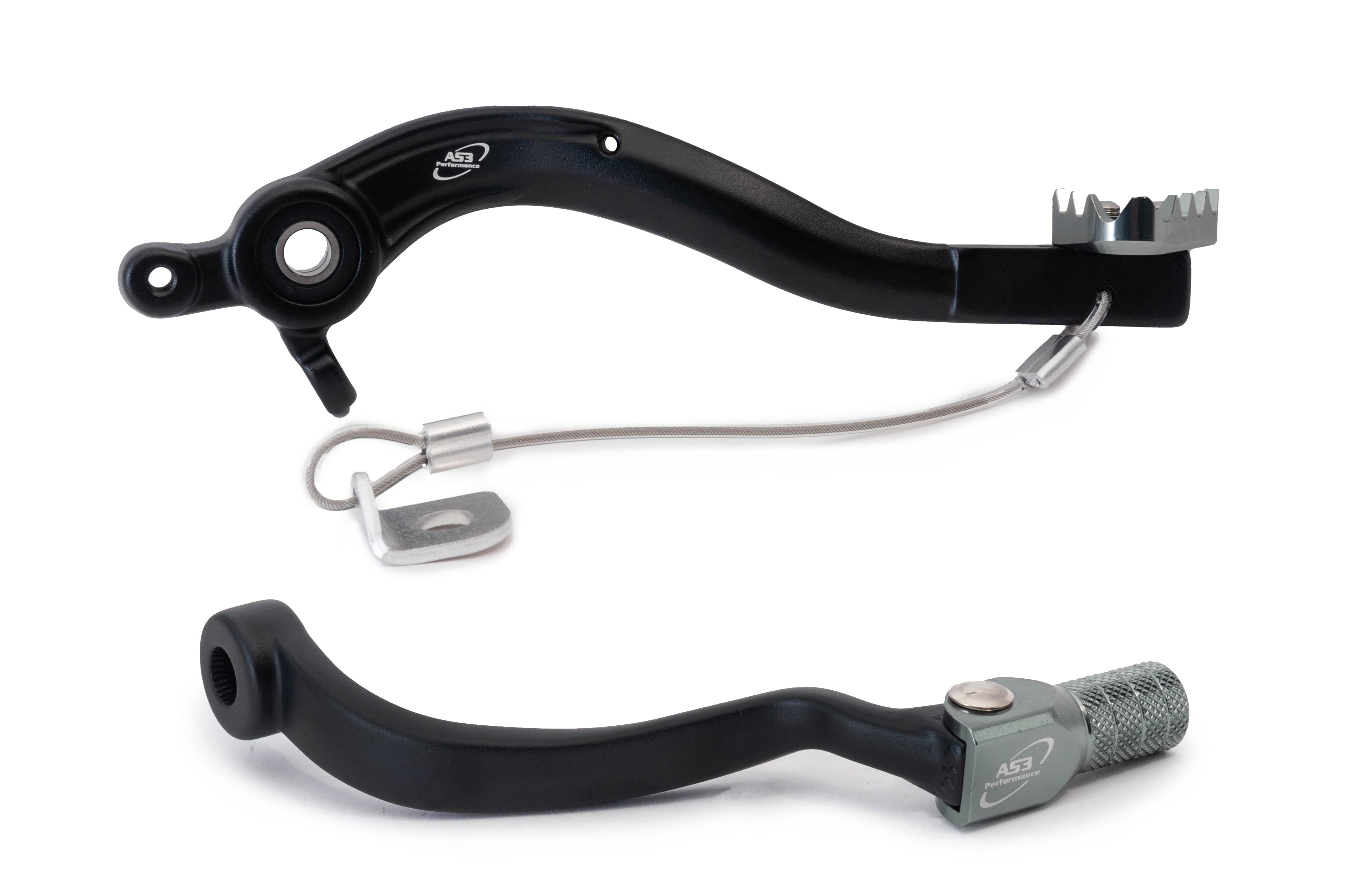 2016 HUSQVARNA FC 250 350 AS3 Factory Series Forged Black Rear Brake Pedal & Gear Lever