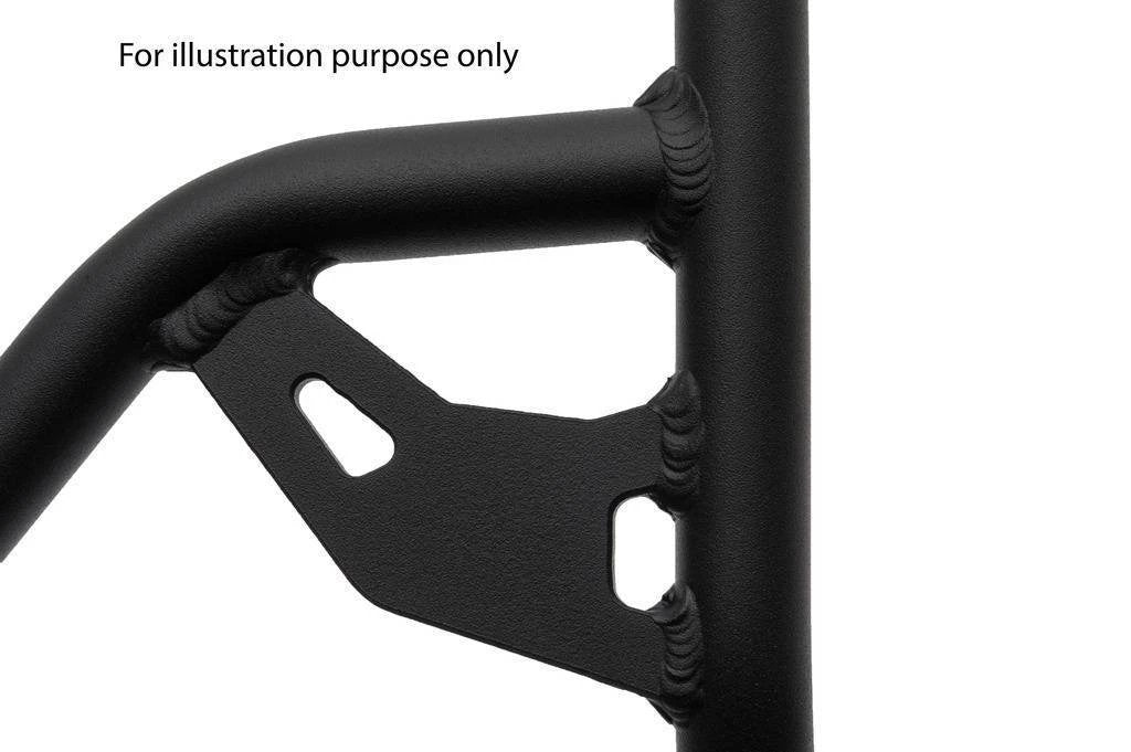 SUZUKI DL 650 V-STROM 2008 - 2011 AS3 High - Performance Motorcycle Crash Bars Guards in Textured Matt Black Finish