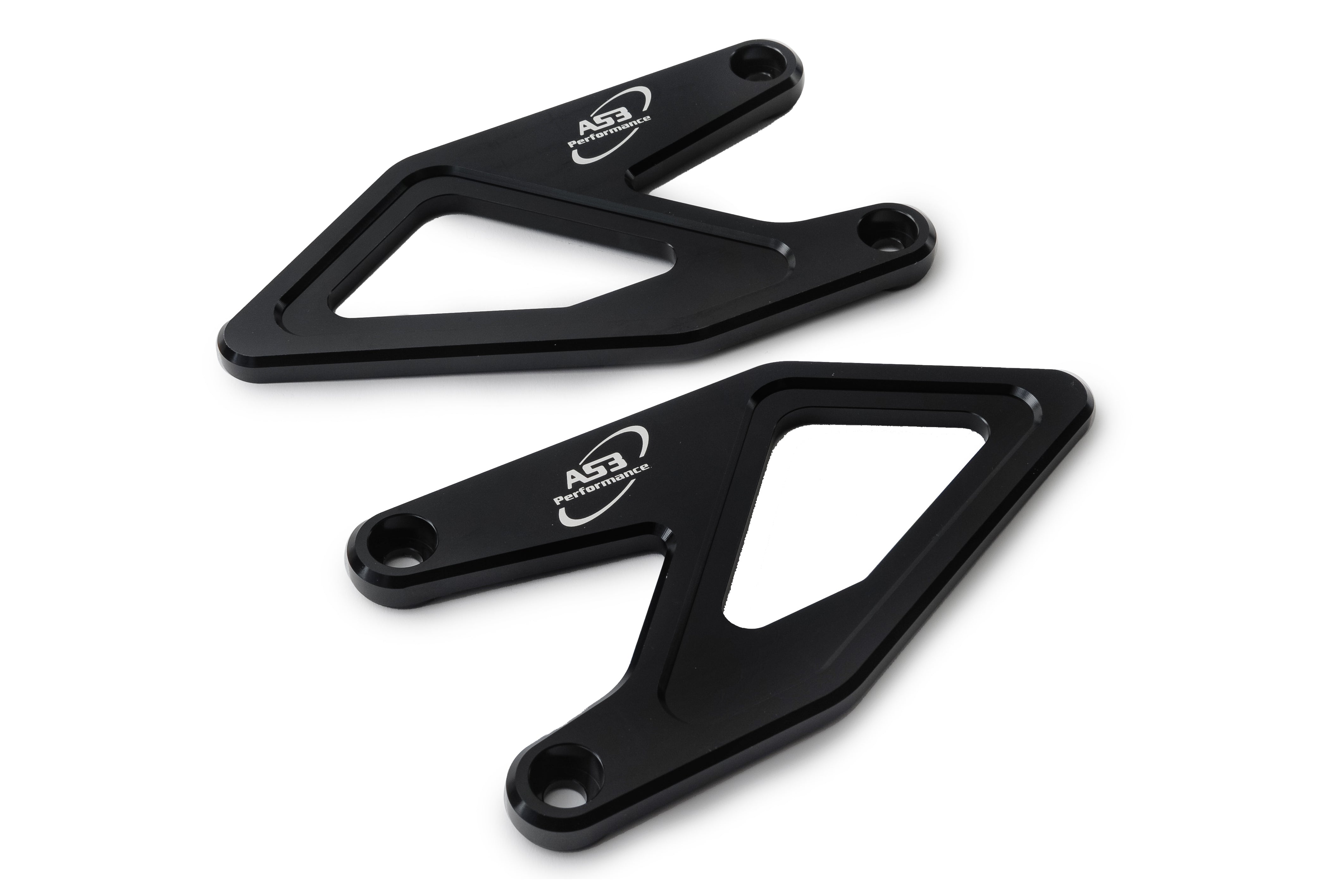 2016 - 2022 HUSQVARNA 701 ENDURO & SUPERMOTO AS3 BLACK HEEL PLATE GUARDS