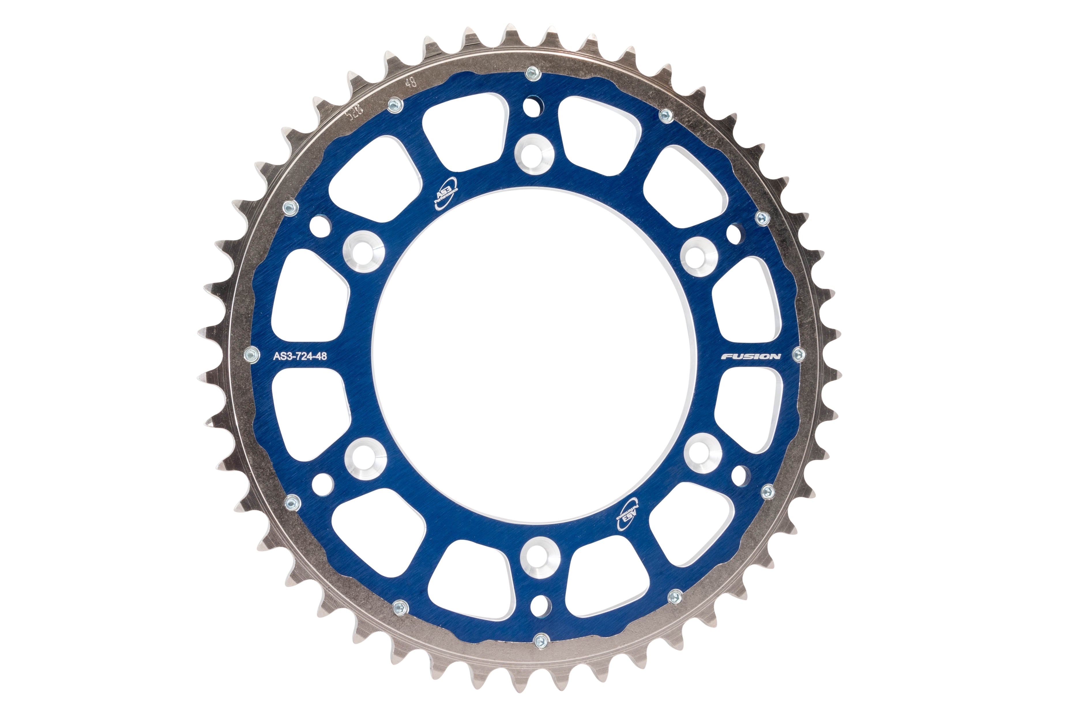 High - Performance AS3 Factory Rear Sprocket 49T in Blue for SHERCO SE SE - F 250 300 450 R Models from 2013 to 2022