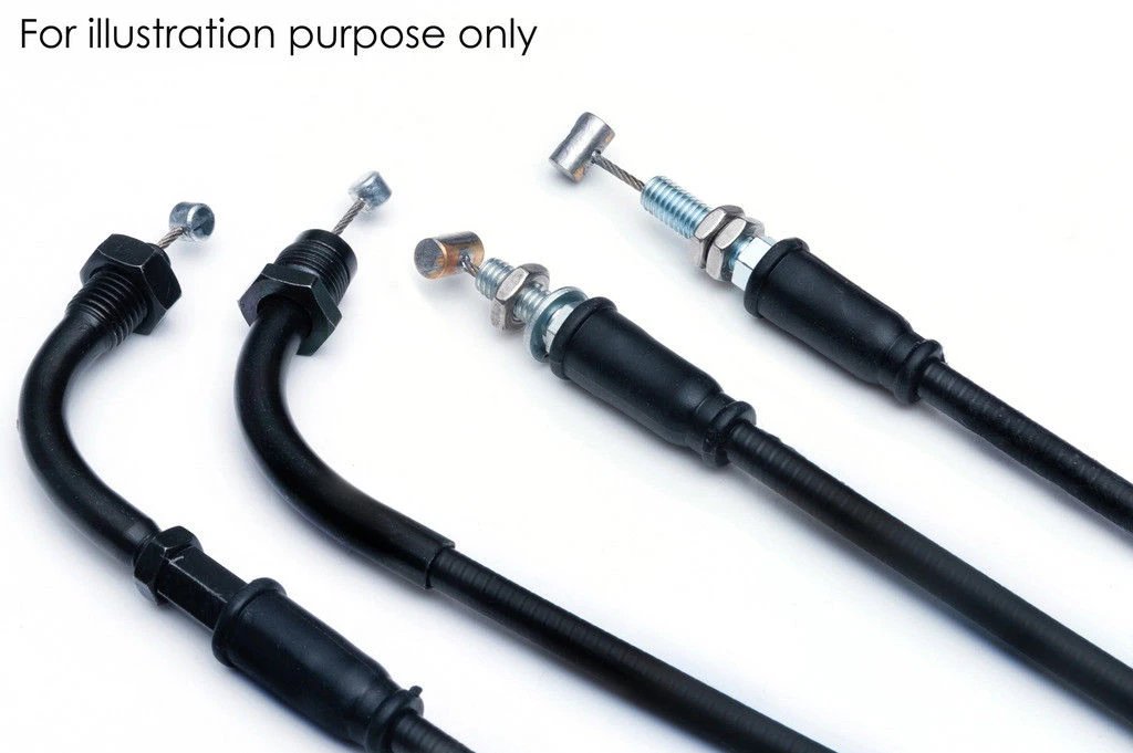 2004 - 2007 Honda CBR 1000 RR Fireblade AS3 Venhill Black Featherlight Throttle Cables