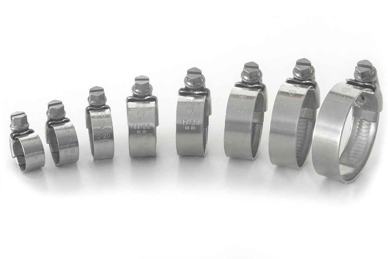 2014 - 2015 HUSQVARNA FC 250 350 (Y - KIT) High - Quality Stainless Steel Radiator Hose Clips Kit