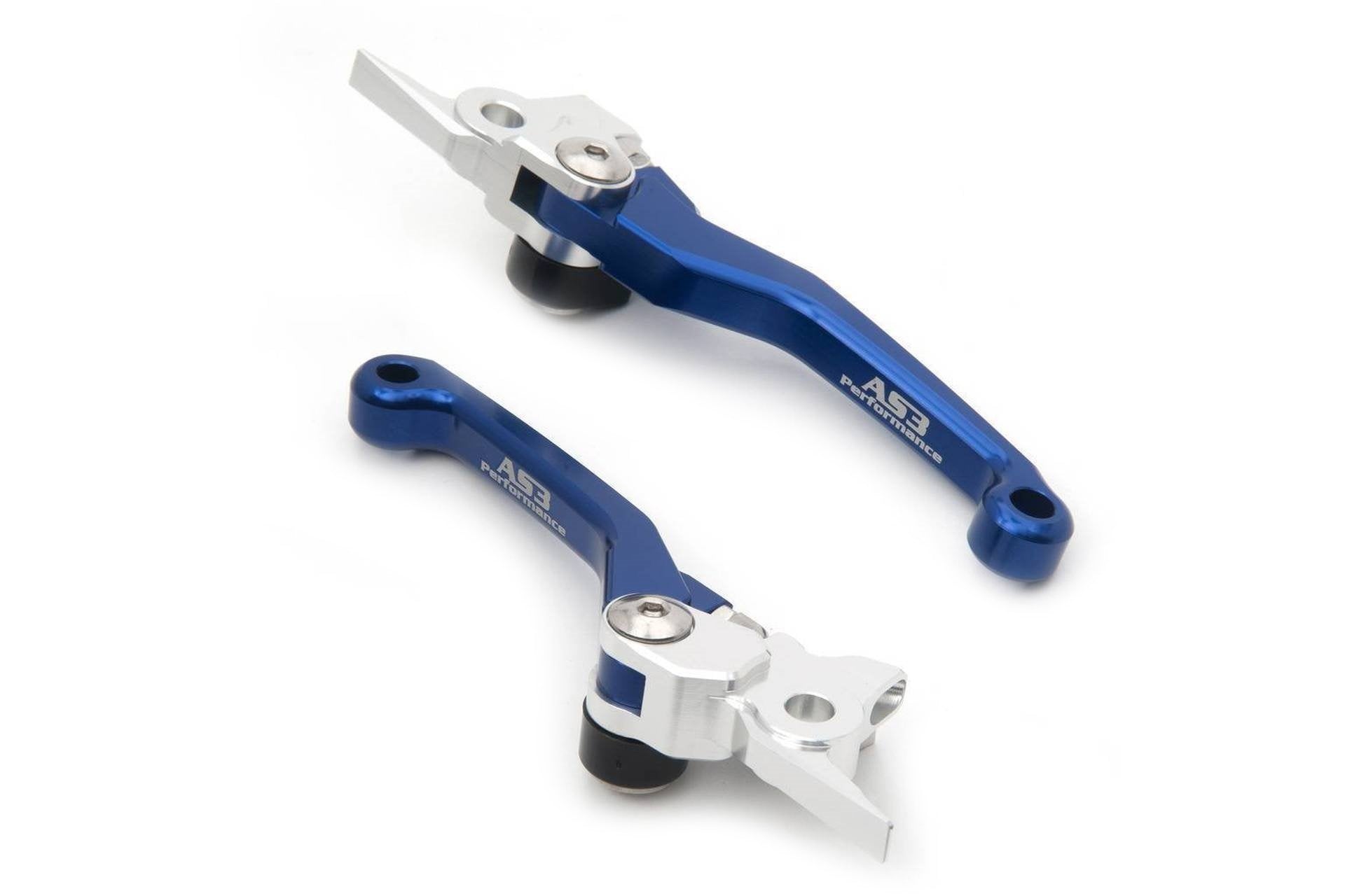 2017 - 2023 HUSQVARNA TC 65 & 2014 - 2020 TC 85 Blue AS3 Front Brake & Clutch Flexible Levers