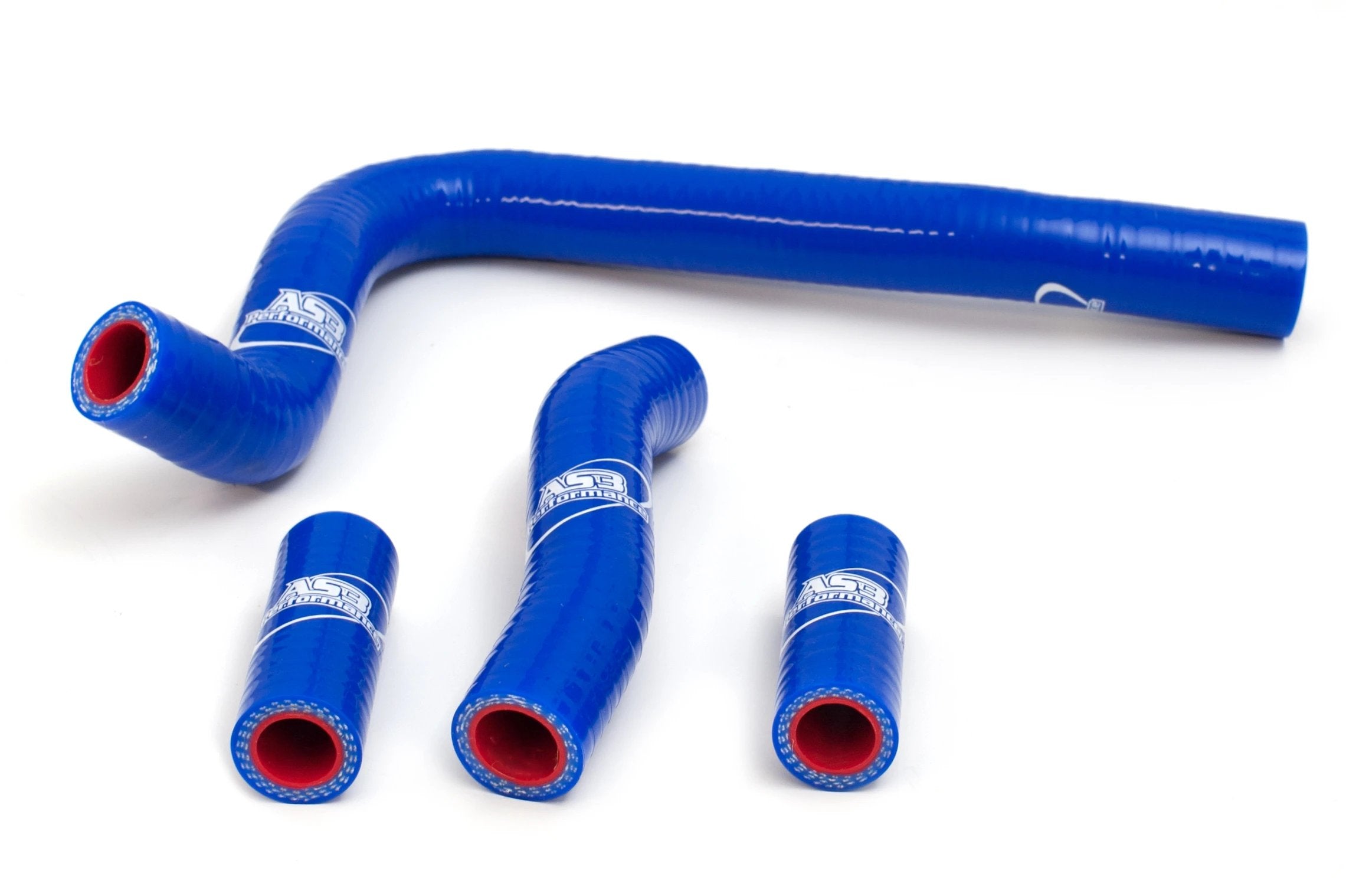 1992 - 1996 Honda CR 250 AS3 Performance Blue Silicone Radiator Hoses