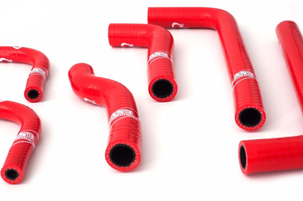 AS3 Performance High - Quality Silicone Radiator Hoses Suitable for Gas Gas EC 200, EC 250, and EC 300 Models from 1999 to 2006