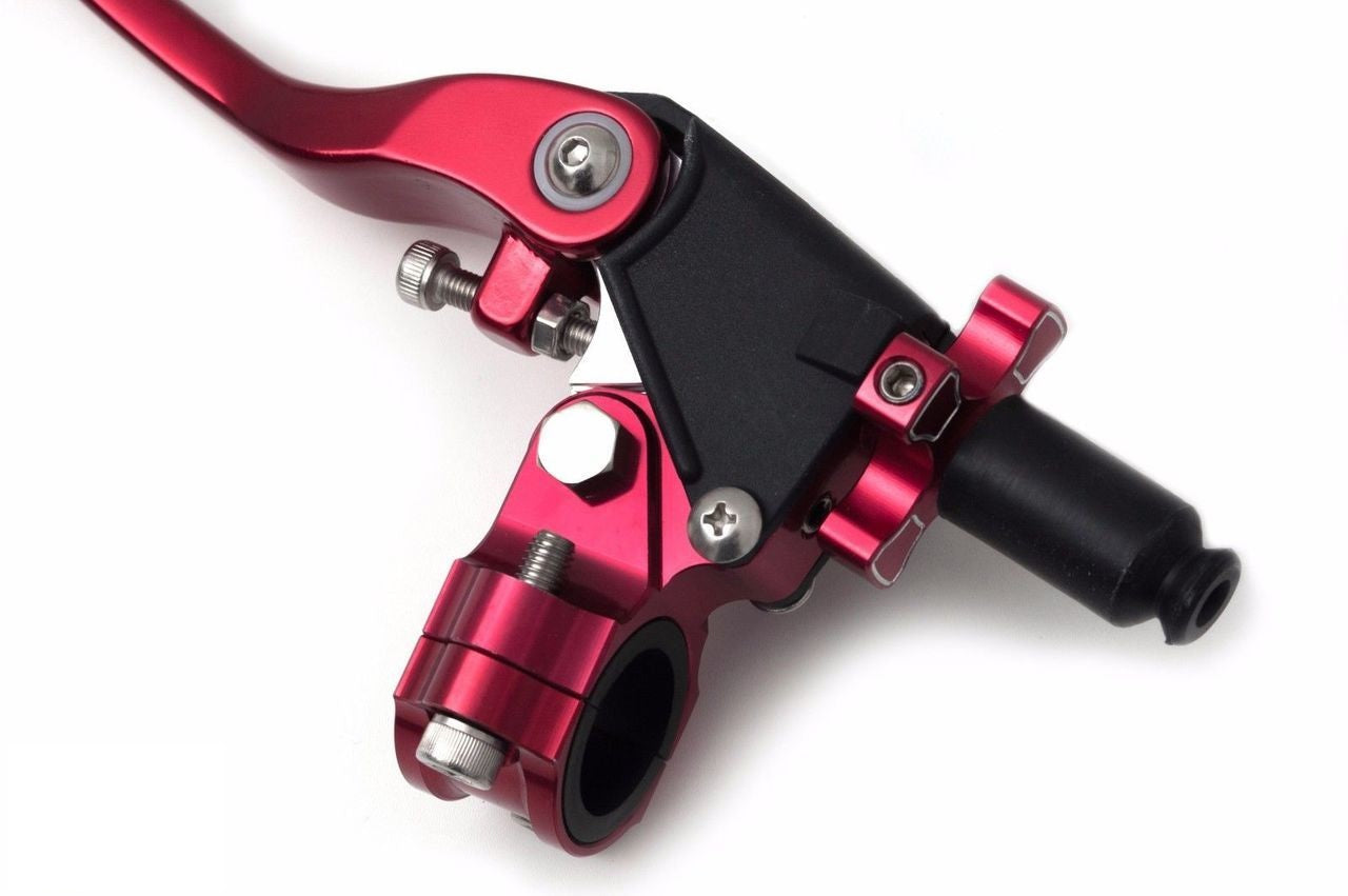 Honda Motorcycle AS3 Factory Series High - Performance Red Brake and Clutch Flexible Levers Compatible with CR 80 (1998 - 2002), CR 85 (2003 - 2007), CRF 150 (2007 - 2025), CR 125 (1992 - 2008), CR 250 (1992 - 2008), CRF 250 (2004 - 2018), CRF 450 (2002 - 2018)