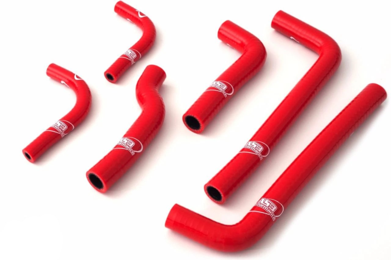 AS3 Performance High - Quality Silicone Radiator Hoses Suitable for Gas Gas EC 200, EC 250, and EC 300 Models from 1999 to 2006