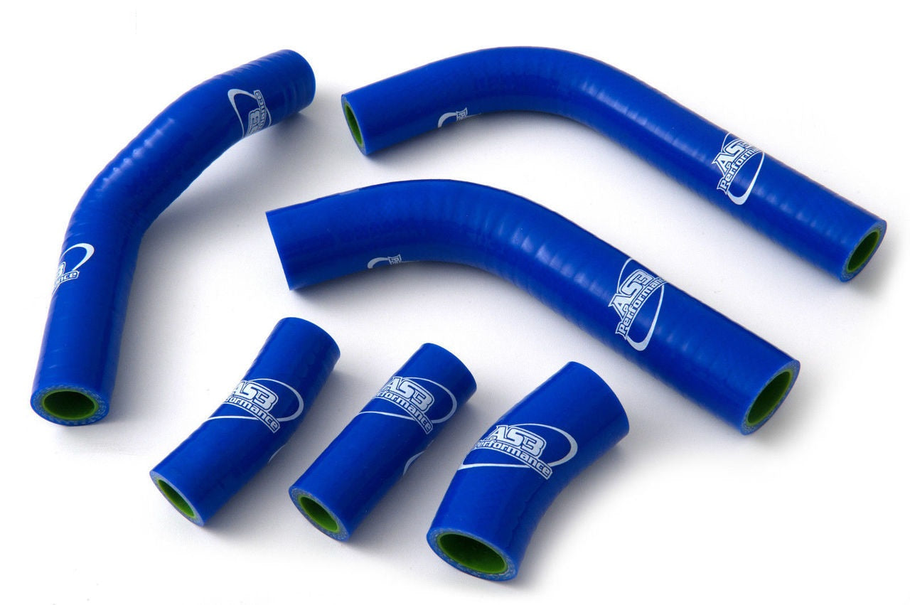 2016 - 2018 Kawasaki KX 450 F Blue AS3 Performance Silicone Radiator Hoses