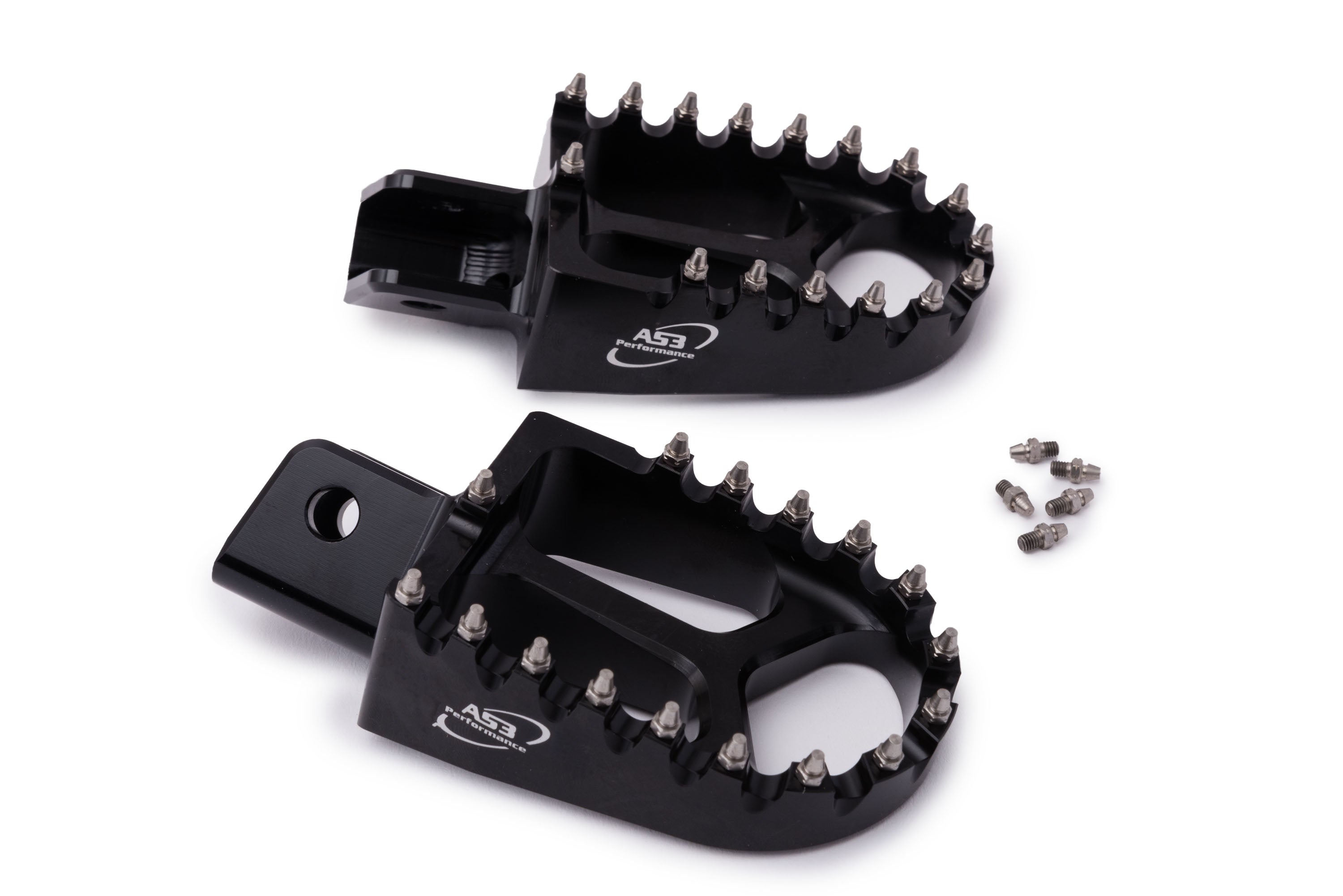 COBRA CX 50 JR 2014-2023 CX 50 P3 2016-2022 AS3 RACING SERIES WIDE FOOT PEGS BLACK