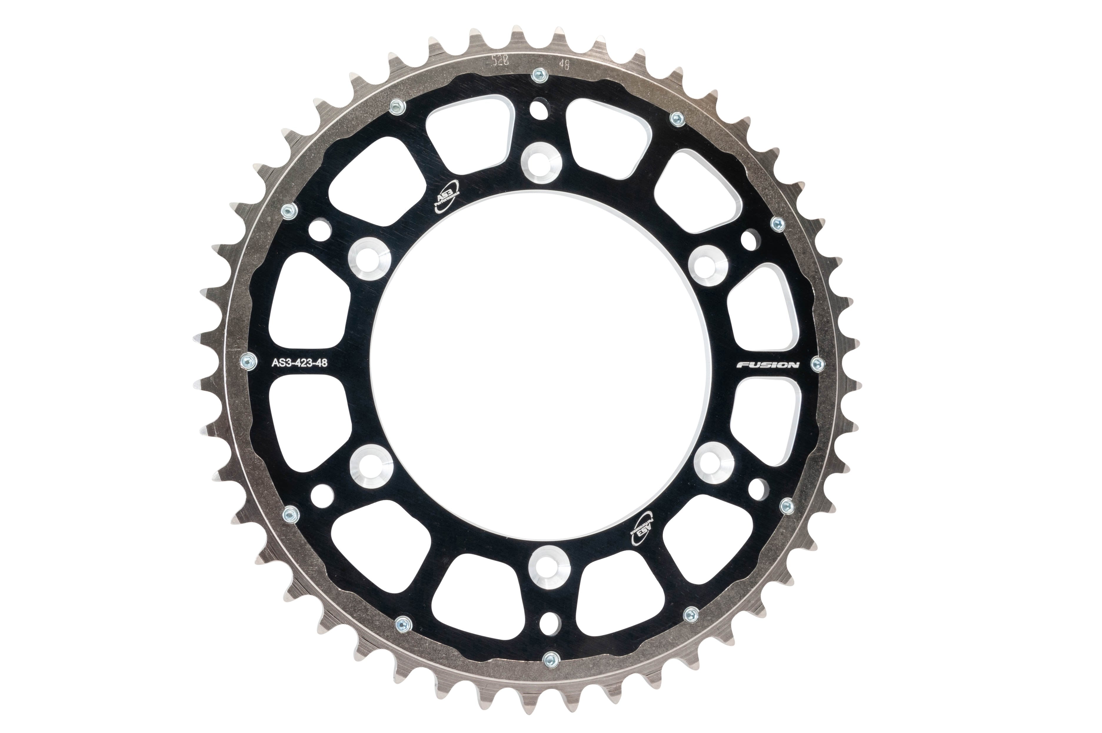 FANTIC XX XE 125 250 2021-2023 XXF XEF 250 2021-2023 XXF 450 2022 XEF 450 2022-2023 AS3 FACTORY SERIES REAR SPROCKET 50T BLACK