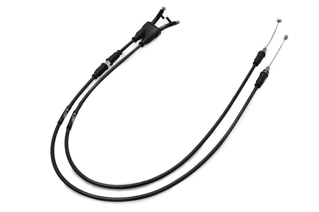 KAWASAKI ZX10R 2008-2009  AS3 VENHILL FEATHERLIGHT THROTTLE CABLES BLACK