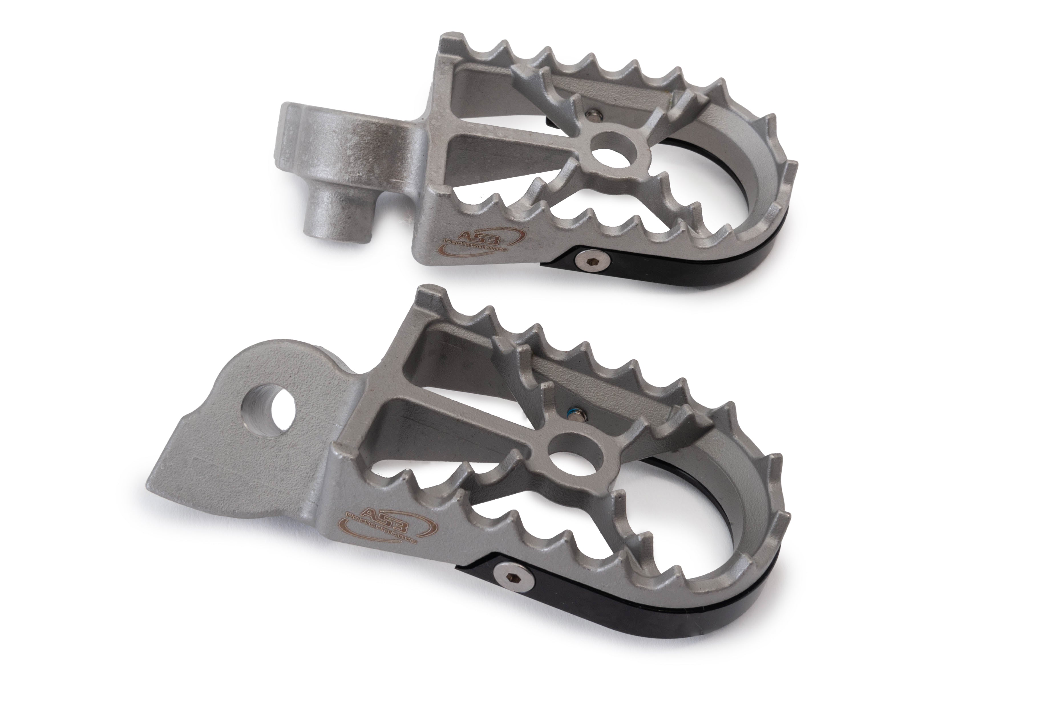 AS3 Performance High - Quality Stainless Steel Foot Pegs Compatible with 2021 - 2023 FANTIC XX 125 and 2022 - 2023 FANTIC XX 250