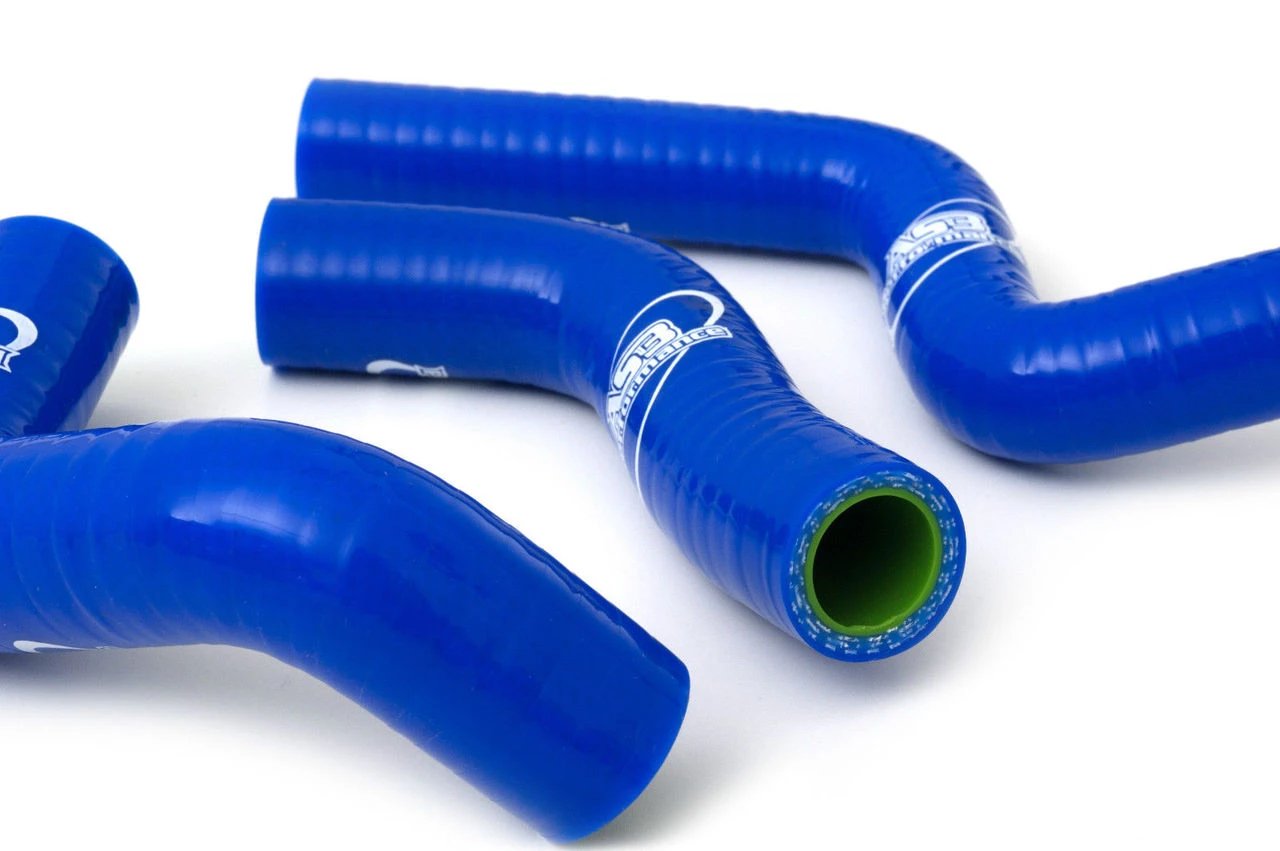 2014 - 2023 Kawasaki KX 85/100/112 AS3 Blue Performance Silicone Radiator Hoses