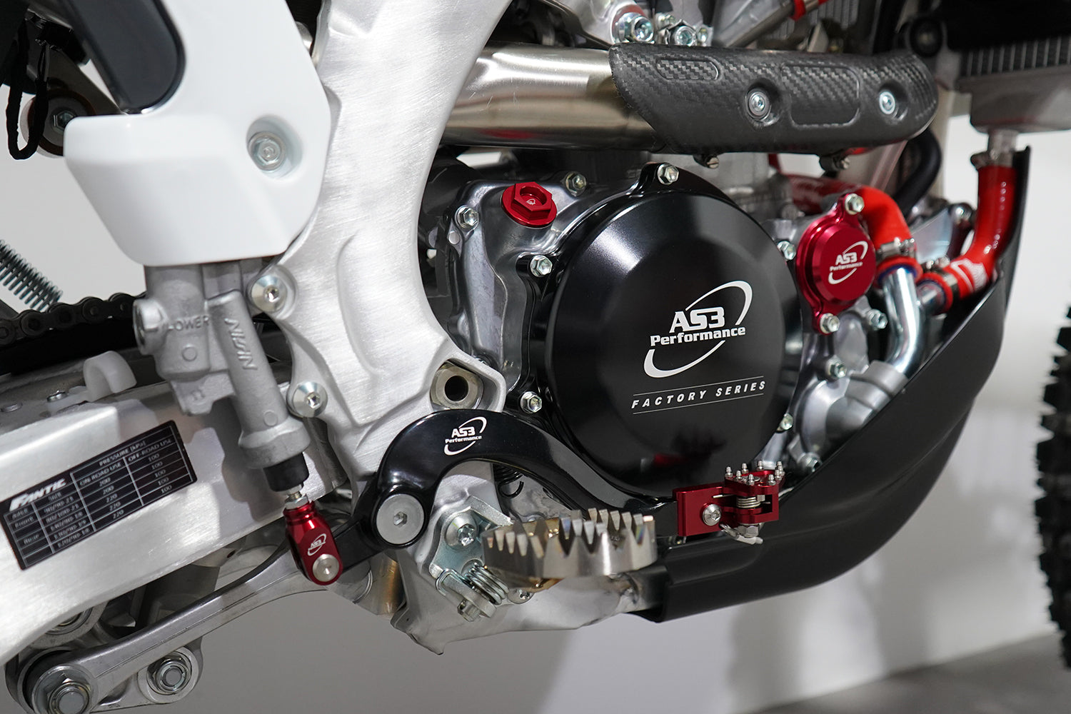 2021 - 2024 FANTIC XXF XEF 250 310 AS3 High - Performance Forged Gear Lever & Rear Brake Pedal
