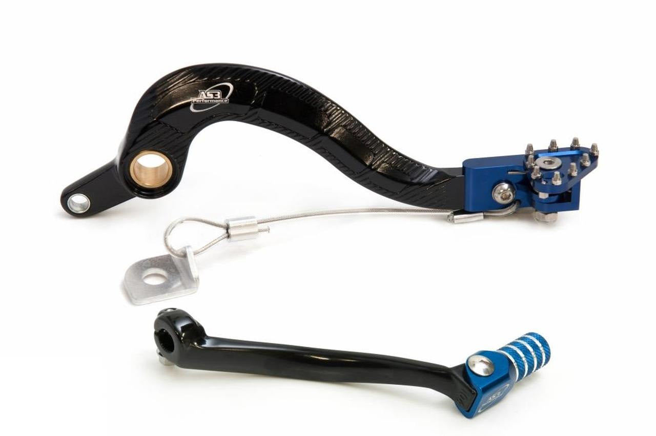 AS3 FORGED GEAR LEVER & REAR BRAKE PEDAL COMBO SET | YAMAHA YZ 250 F 2010-2013
