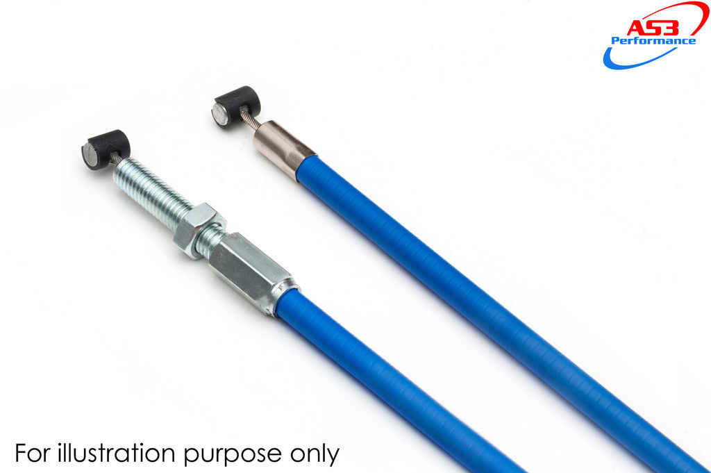 2008 - 2010 Kawasaki ZX10R High - Performance Venhill Featherlight AS3 Blue Clutch Cable for Enhanced Motorcycle Clutch Function