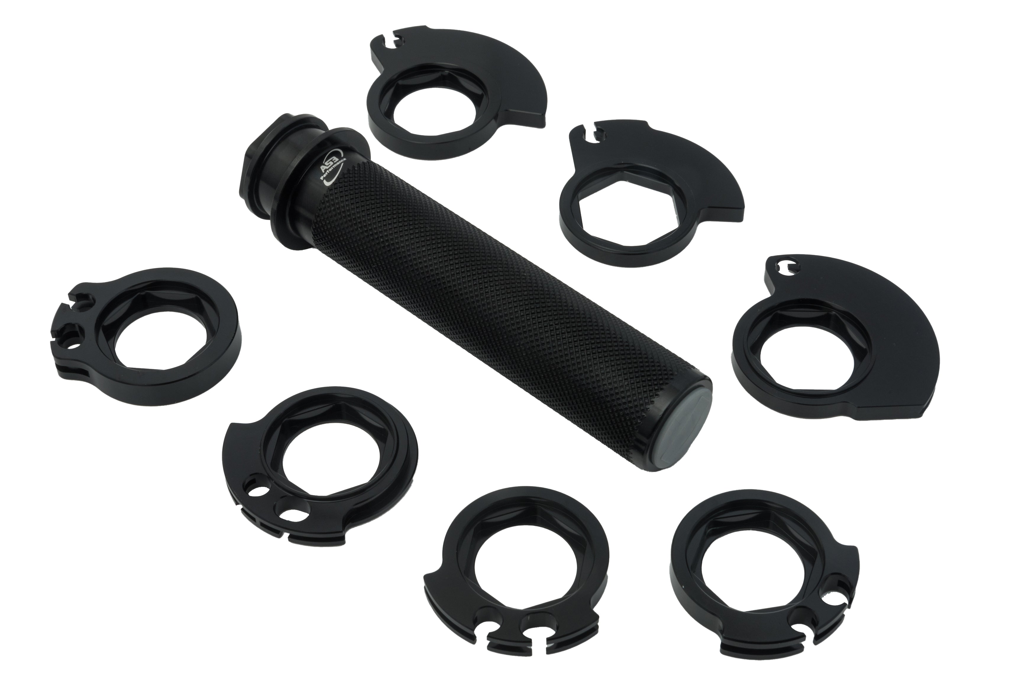 AS3 Universal High - Performance Aluminium Throttle Tube with 7 Replaceable Cams