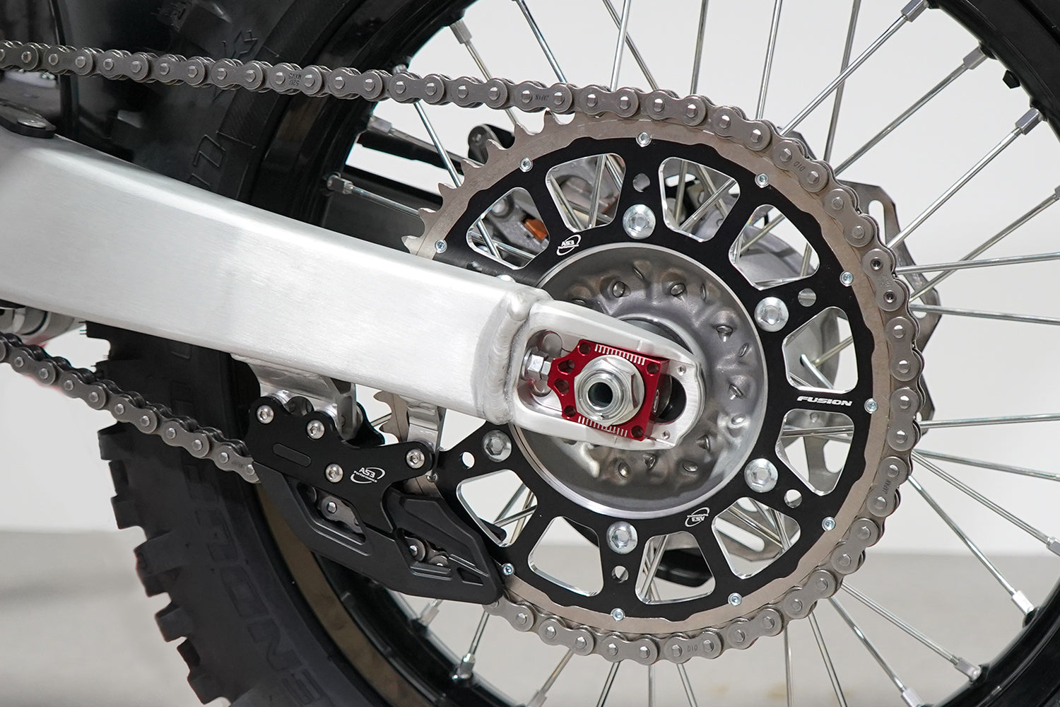 FANTIC XX XE 125 250 2021 - 2023 XXF XEF 250 2021 - 2023 XXF 450 2022 XEF 450 2022 - 2023 AS3 Performance Factory Series Rear Sprocket with 50 Teeth in Black Color