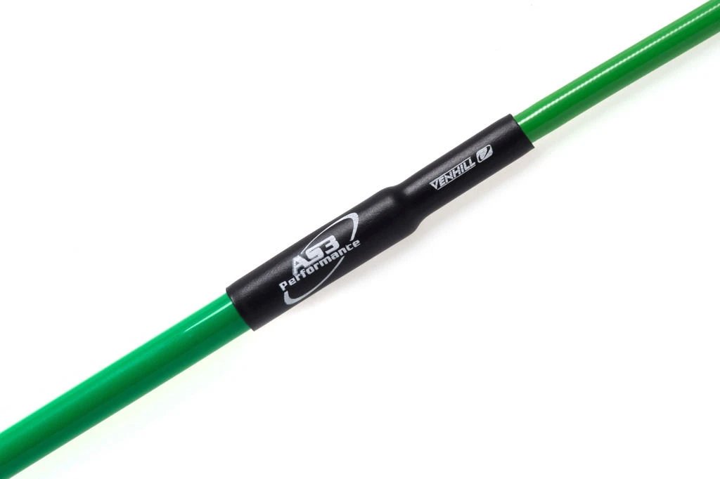 2014 - 2025 Kawasaki KX 85/100/112 AS3 Venhill Green Braided Front Brake Line Hose