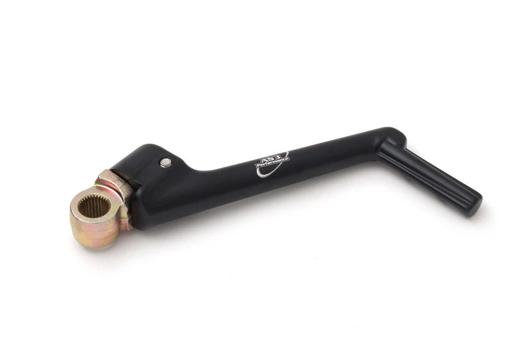 FANTIC XX 125 (2021 - 2025) and Fantic XE 125 (2021 - 2024) AS3 Performance Kick Start Starter Lever in Stylish Black