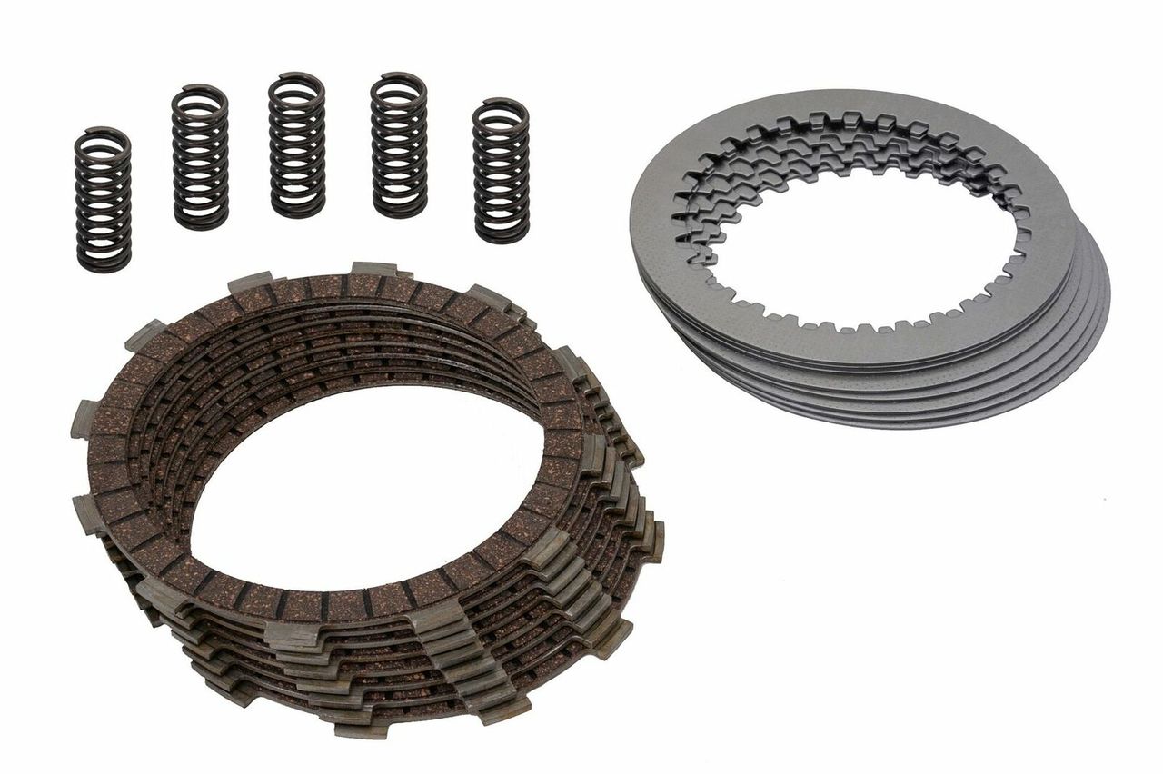 High - Performance AS3 Clutch Plates and Springs Kit for 2006 - 2011 Kawasaki KX 450 F and 2008 - 2016 Kawasaki KLX 450 R Motorbikes