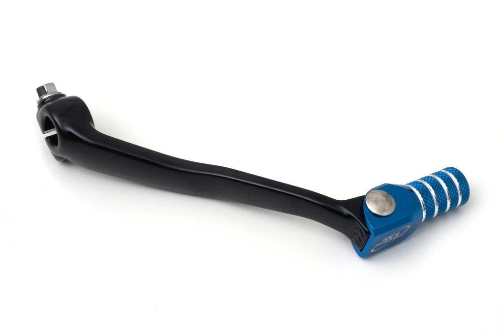 KAWASAKI KX 450 F 2016-2023 AS3 FORGED GEAR CHANGE LEVER SHIFTER BLUE