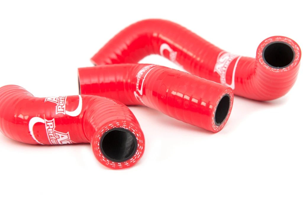 AS3 Performance Red Silicone Radiator Hoses for 2009 - 2019 Beta Evo 125/200/250/290/300 2T