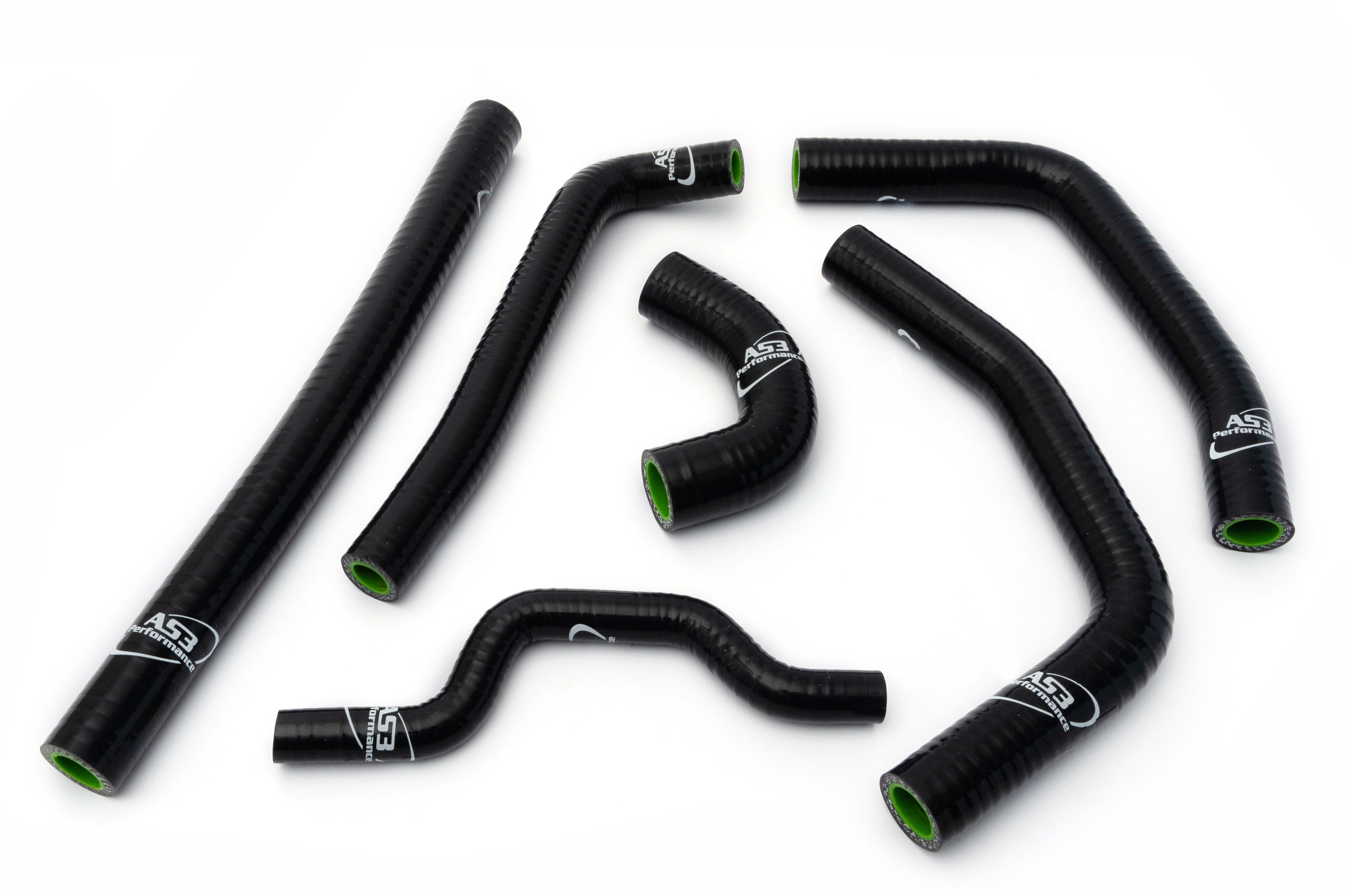 2009 - 2016 Kawasaki KX 250 F AS3 Performance Black Silicone Radiator Hoses