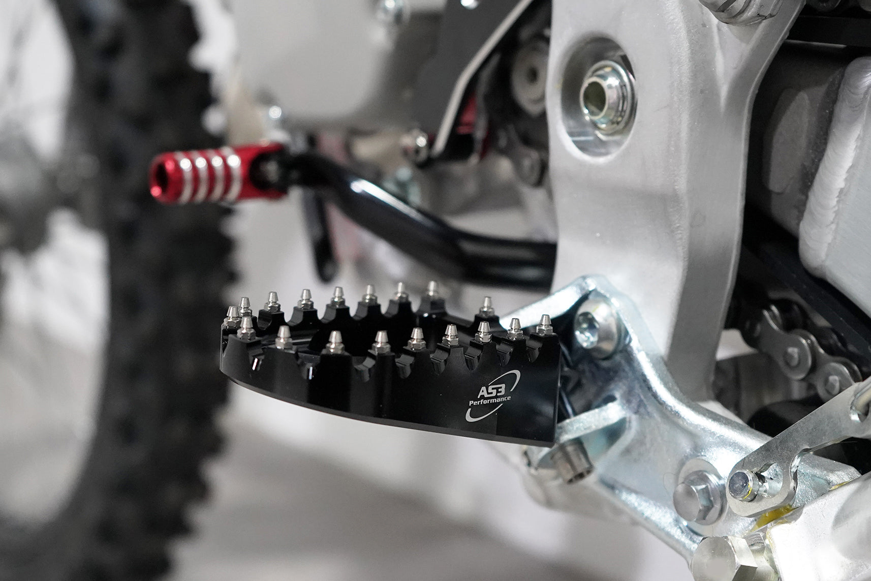 2021 - 2025 FANTIC XX 125 & XX 250 AS3 RACING SERIES BLACK WIDE FOOT PEGS