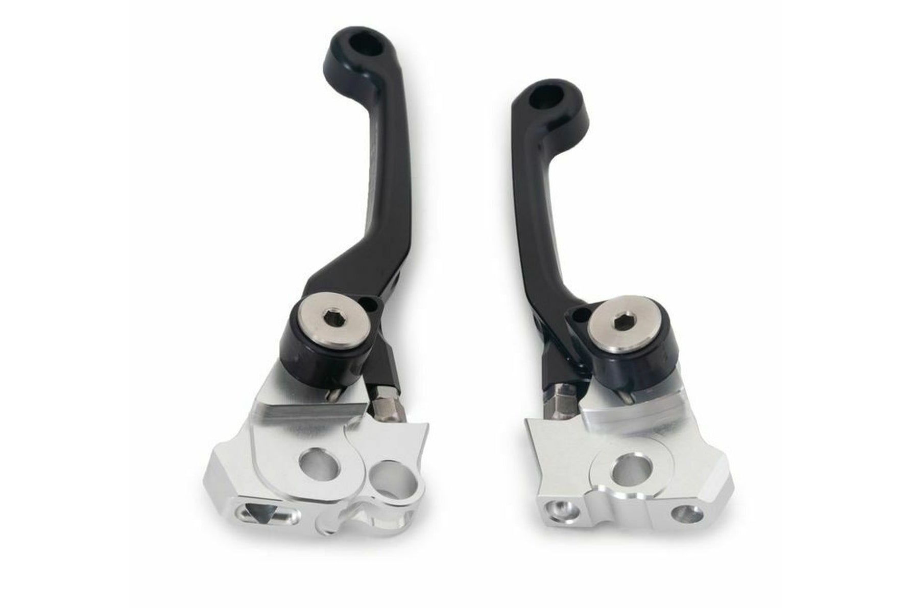 AS3 High - Performance Black Front Brake and Clutch Flexible and Adjustable Levers for Kawasaki KX 250 (2021 - 2025) and KX 450 (2019 - 2023)